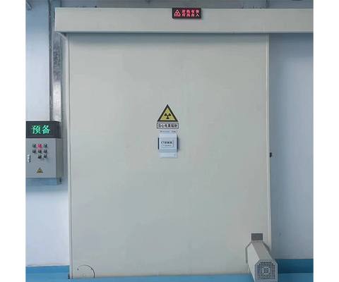 Подгонянная электрическая сползая дверь радиационной защиты нейтрона для радиологии