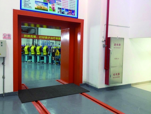 Дверь защищать радиации железного каркаса конкретная для промышленного NDT
