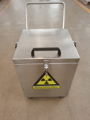 Высококачественная коробка руководства металла двойного замка для радиоактивного материала