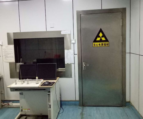 Дверь радиационной защиты из неопрена или силикона с высотой 1700 мм-2300 мм и порошковым покрытием или отделкой из нержавеющей стали