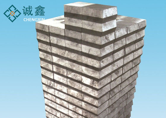 Nuclear Grade 99.99% Pure Lead Shielding Bricks with Interlocking Herringbone Dovetail for Reactor Walls